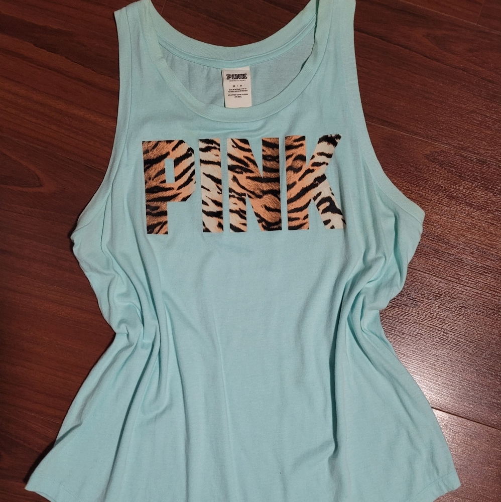 VS PINK nwot medium cheetah tank top